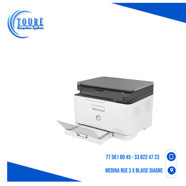 Imprimante multifonction laser : HP Color Laser MFP 178nw - Vente