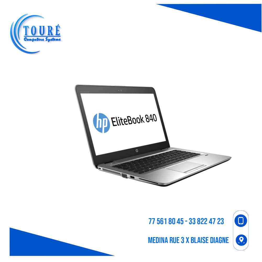 HP Elitebook 840 G3 - 8Go ram- 500Go HDD - Vente matériels et