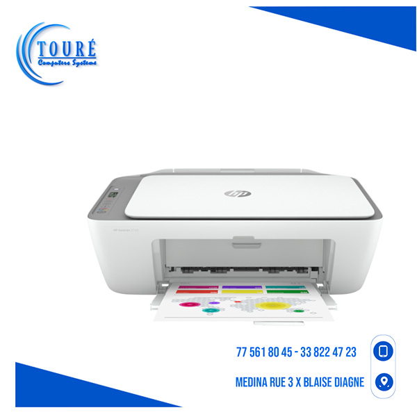 HP DeskJet 2720 All In One – Imprimante Couleur Multifonction